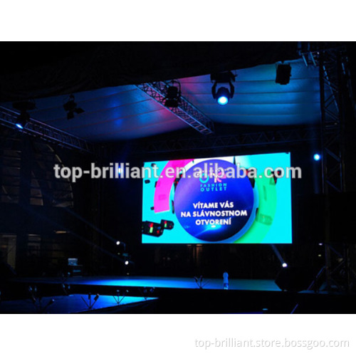P3 p3.9 p4 p4.8 p5.2 die casting aluminum slim rental led video wall panel indoor